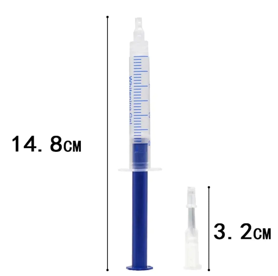 帶有過氧化物凝膠和 LED 燈的專業牙齒美白套件