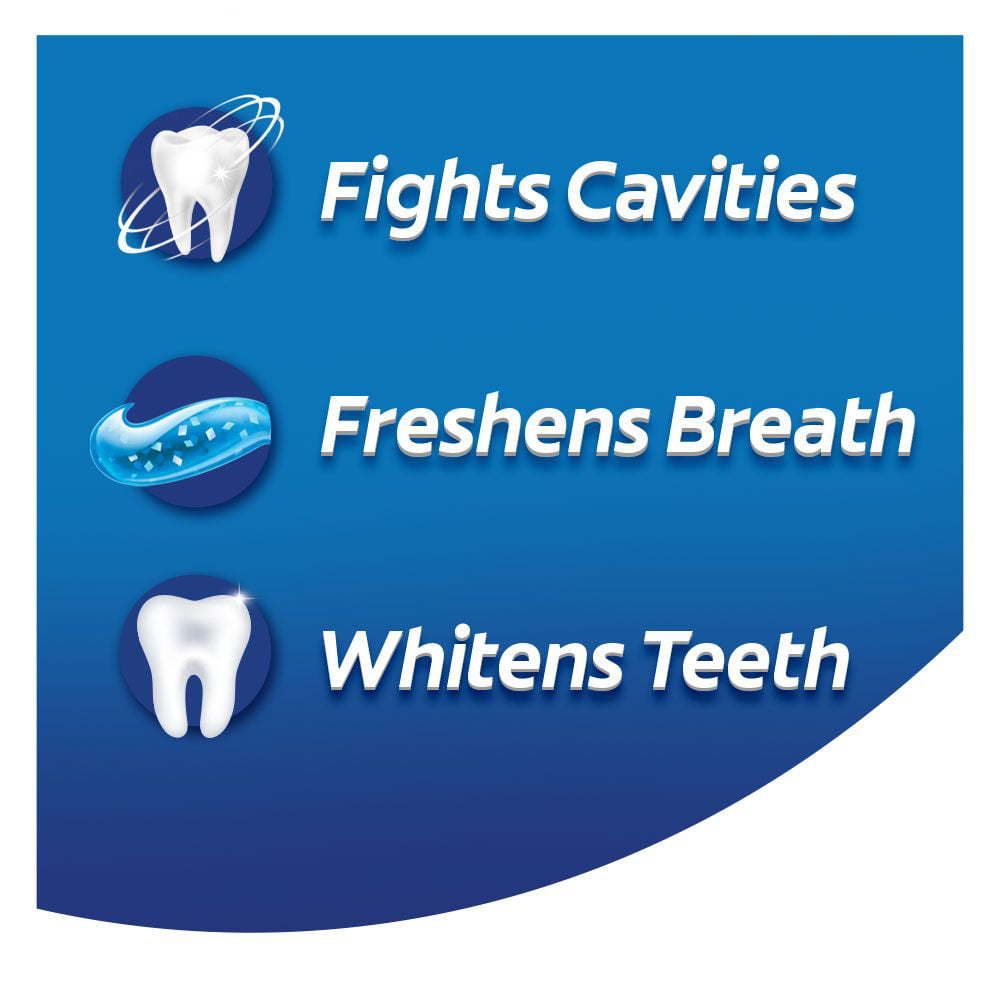 高露潔 Max Fresh 含美白牙膏;清涼薄荷; 6.3 盎司管; 3 件裝